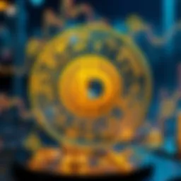 Conceptual illustration of decentralized exchange mechanism