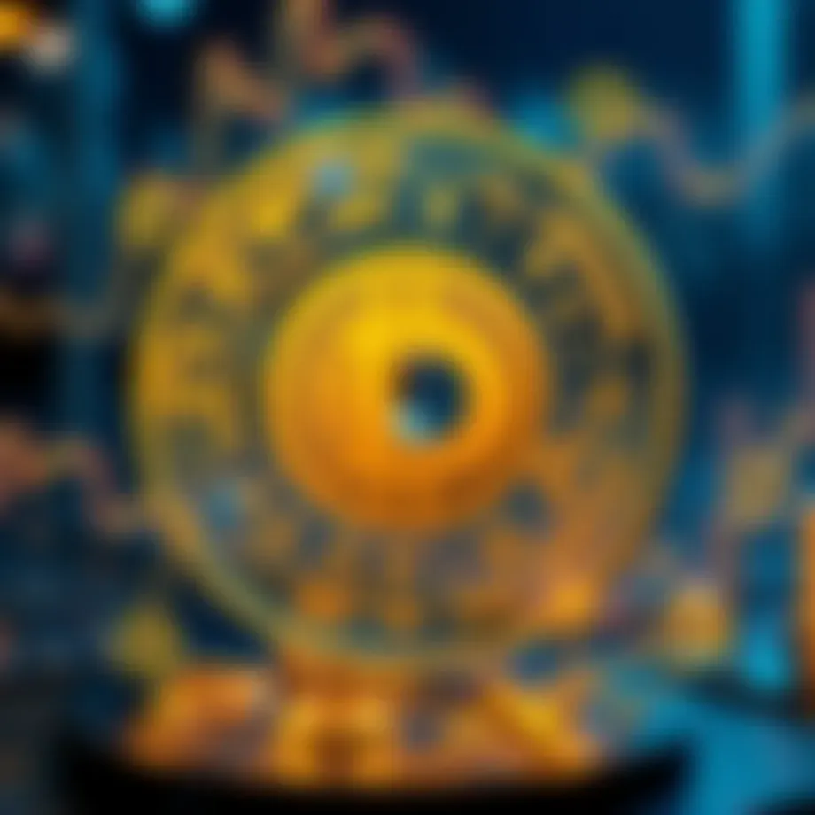 Conceptual illustration of decentralized exchange mechanism