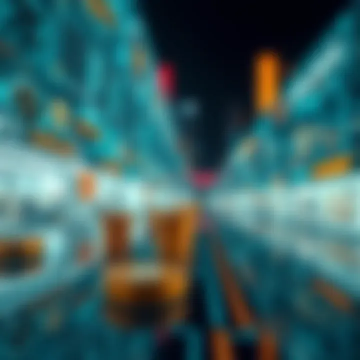 Visual illustration of digital assets in the Metaverse