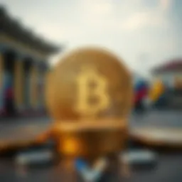 Symbolizing Russia's cryptocurrency strategy